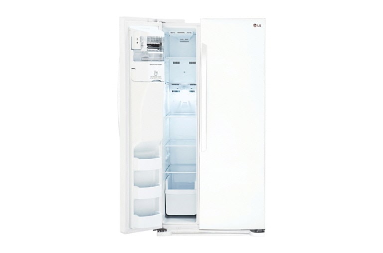 LG 33 PO, 22 PI 3 RÉFRIGÉRATEUR CÔTE-À-CÔTE AVEC DISTRIBUTEUR DE GLAÇONS ET D'EAU, LSXS22423W